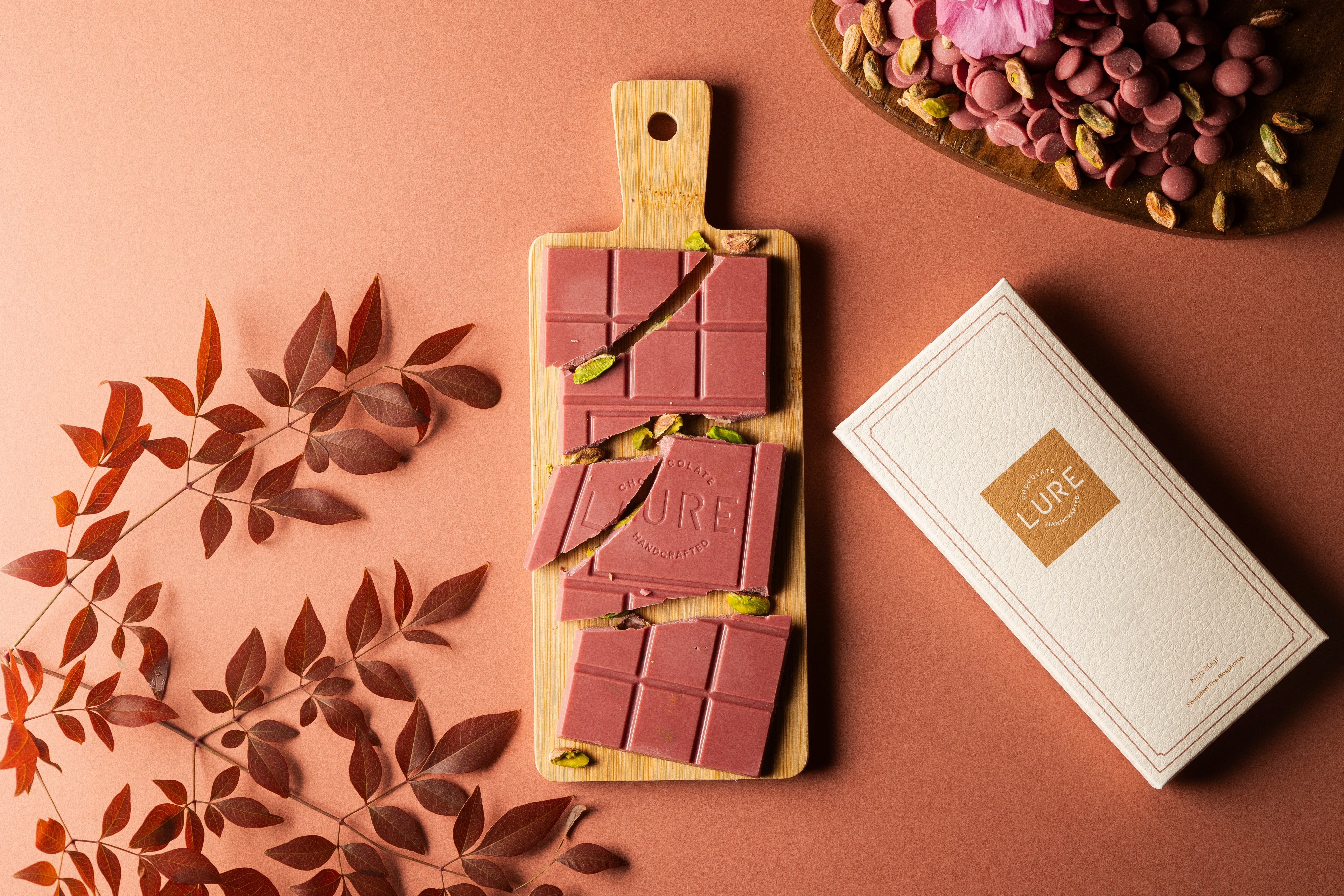 Lure Fıstıklı Ruby Tablet Çikolata