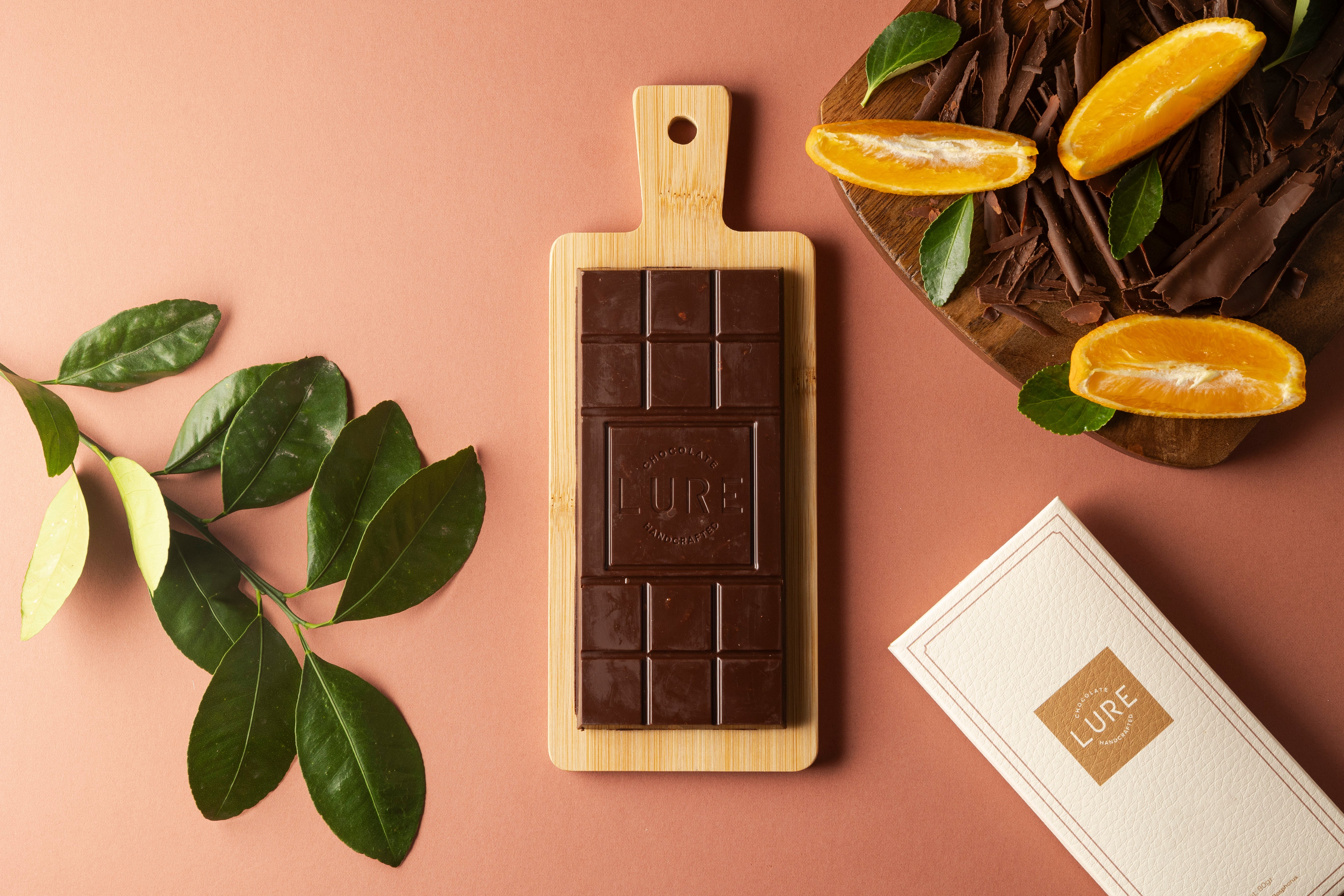 Lure Orange Bitter Tablet Çikolata