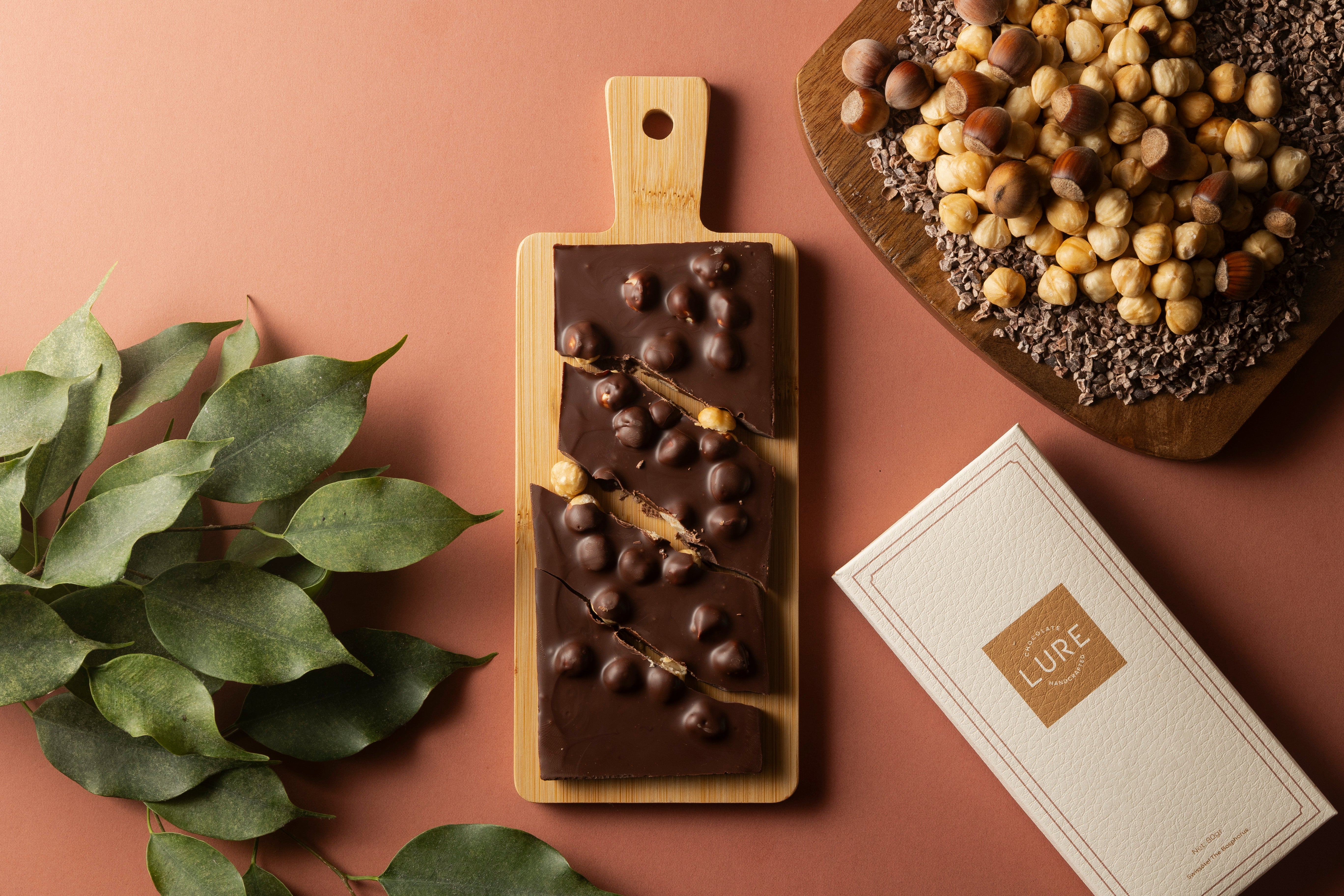 Lure %70 Fındıklı Bitter Tablet Çikolata