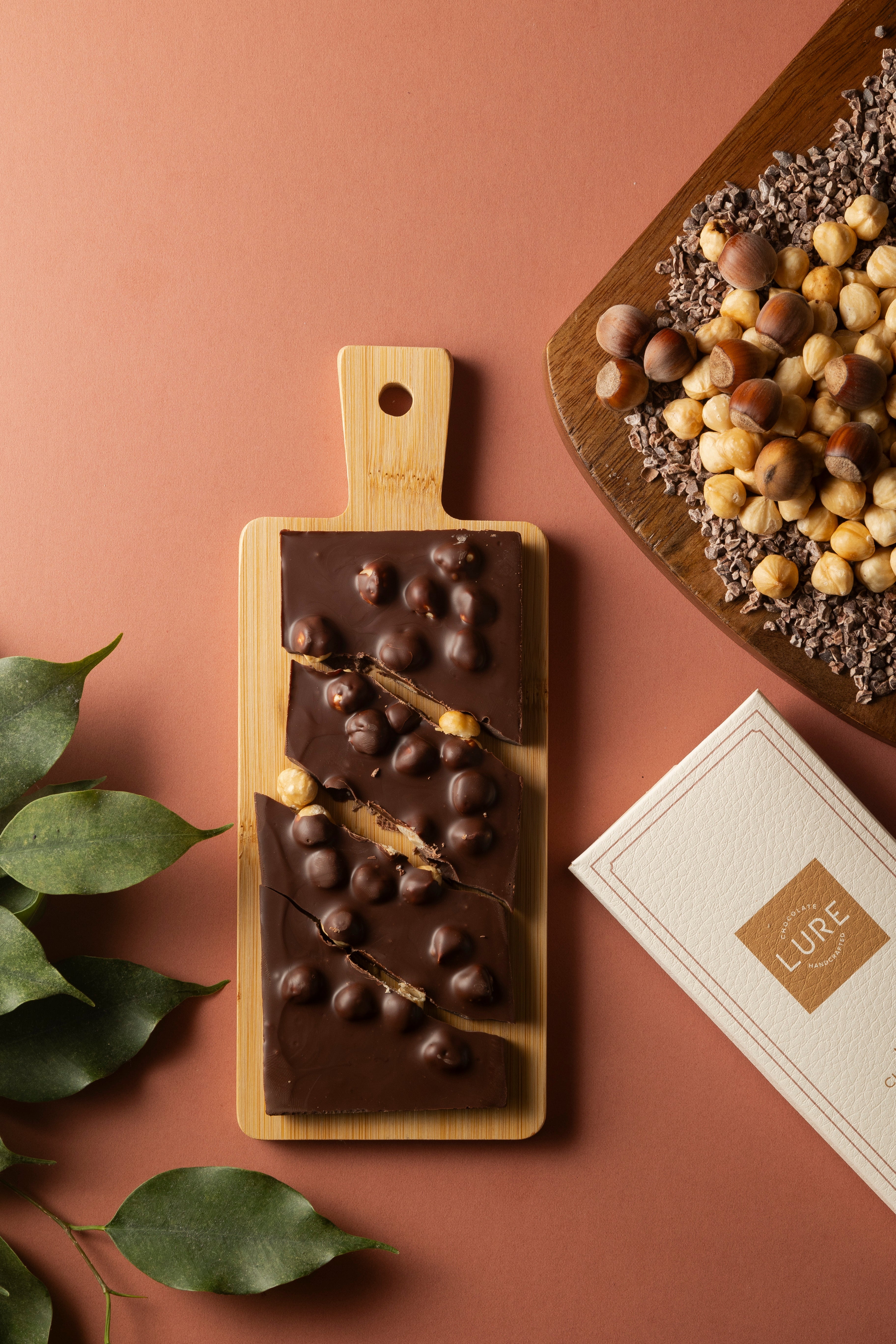 Lure %70 Fındıklı Bitter Tablet Çikolata